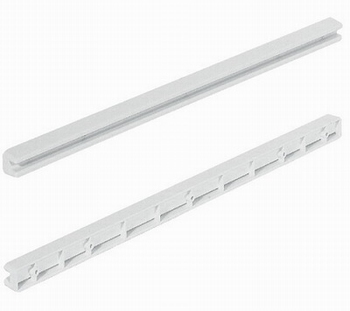 Geleiderail voor manden met glijrand - lengte 430/26