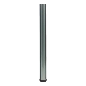 Tafelpoot diameter 80mm - 870/900mm - RVS finish