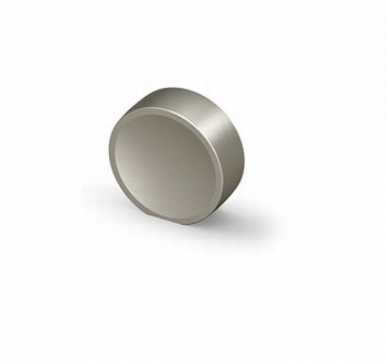 Knop Novoli - Edelstaal finish geborsteld - Diameter 28 mm