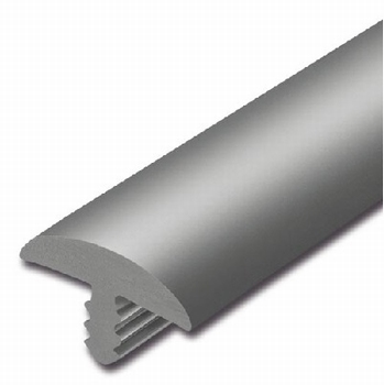 Afwerkband halfrond antraciet 20x4mm