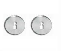 RVS sleutelplaatjes SL - 55x8mm - incl. schroeven