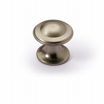 Knop Larru - tinkleurig geborsteld - Diameter 30 mm
