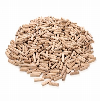Beuken deuvels geribbeld 10x40mm