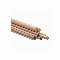Beuken staaf glad - diameter 35mm - lengte 100cm