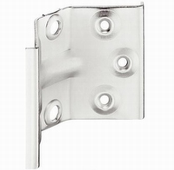 Tafelhoekplaat 70x100mm  verzinkt - 2  gaats
