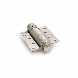 Bommerscharnier enkel 29x75mm - staal zilvergrijs gelakt