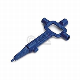 Bouwsleutel zamac - blauw