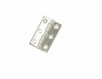 RVS A4/316 scharnier met vaste pen 50x31mm