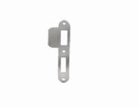 RVS sluitplaat afgerond voor slot 1264/1266/1269
