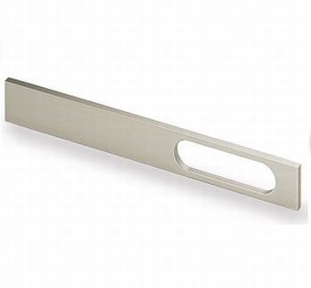 Greep Capua - edelstaal finish geborsteld - L 172 mm