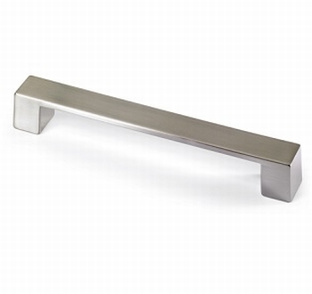 Greep Cheam - zink edestaal finish - L 227 MM
