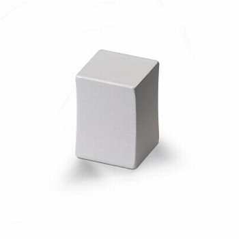 Knop Pesaro -  Aluminium - Hoogte 20 mm