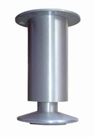 Aluminium meubelpoot 40mm - hoogte 120mm