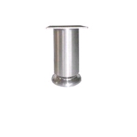 Aluminium meubelpoot diameter 50mm - hoogte 120mm