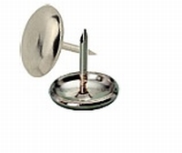 Metalen meubelglijder 35x4mm
