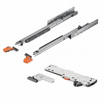 Blum Movento incl. softclosing en push to open 320mm - 40kg