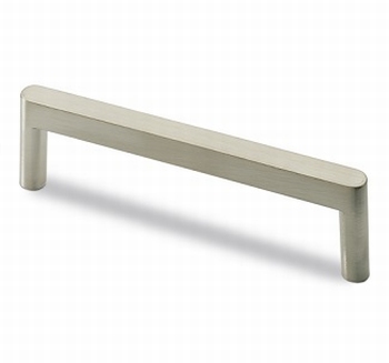 Greep Utinum - Edelstaal finish geborsteld - Lengte 138 mm