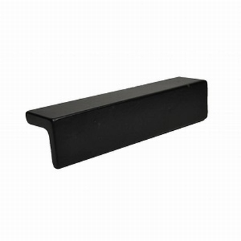 Hoekgreep mat zwart - L 88mm - H 26mm