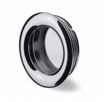 Greep Borgoa - Glanzend verchroomd - diameter 41 mm