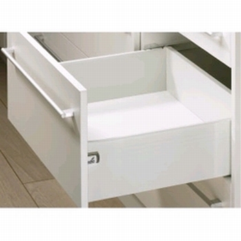 Schuiflade-set - lengte 460mm - hoogte 150mm - wit