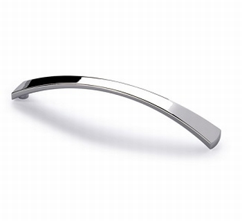 Greep Parma - Glanzend verchroomd - Lengte 138 mm