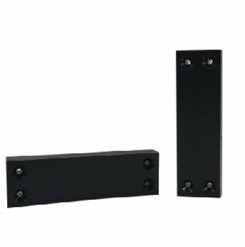 Massief kunststof tafelverhoger 68x43x20mm - zwart