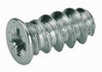 Euroschroef 6,3 x 14mm - met verzonken kop - boor 5mm