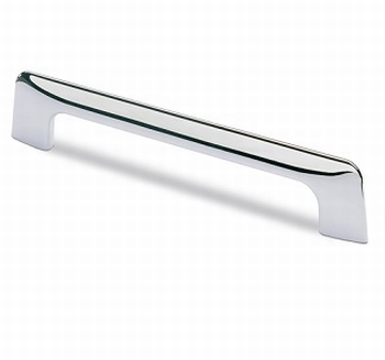 Greep Suasa - Glanzend verchroomd - Lengte 202 mm