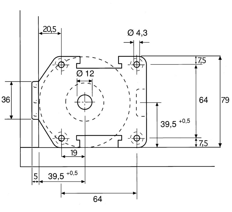 Stelpoten tbv keukenkasten - diameter 35mm - hoogte 125mm